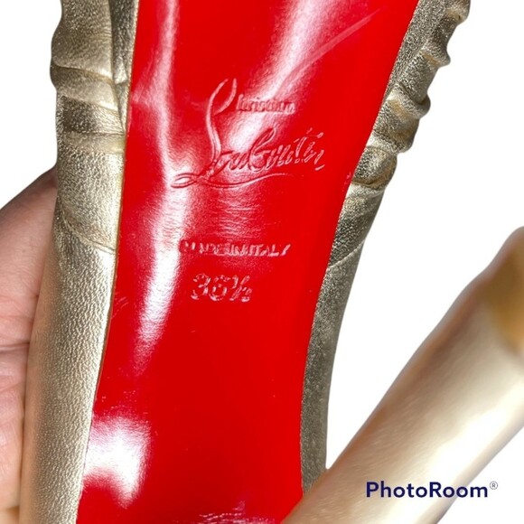 Christian Louboutin Heels 36.5 Platform Heels  *Rare* - Picture 7 of 11